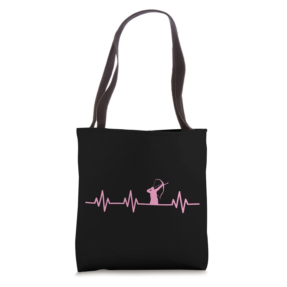 Lifeline Heartbeat Heart Love Deer Duck Elk Bow Hunting Tote Bag o_o